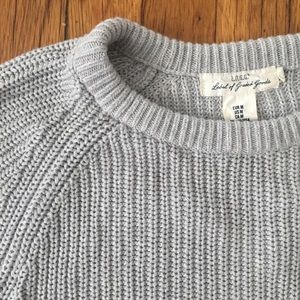 Basic Gray Sweater